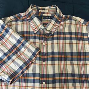 Ralph Lauren Men's Blue Plaid Shirt